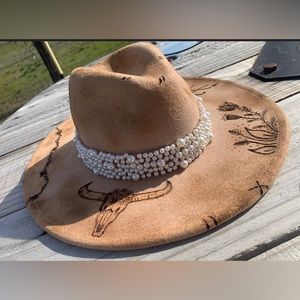 Boho Western style Fedora